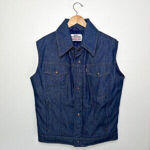Levi’s Ski Levi’s Vintage 1970s Orange Tab Denim Goose Down Filled Zip Closure V